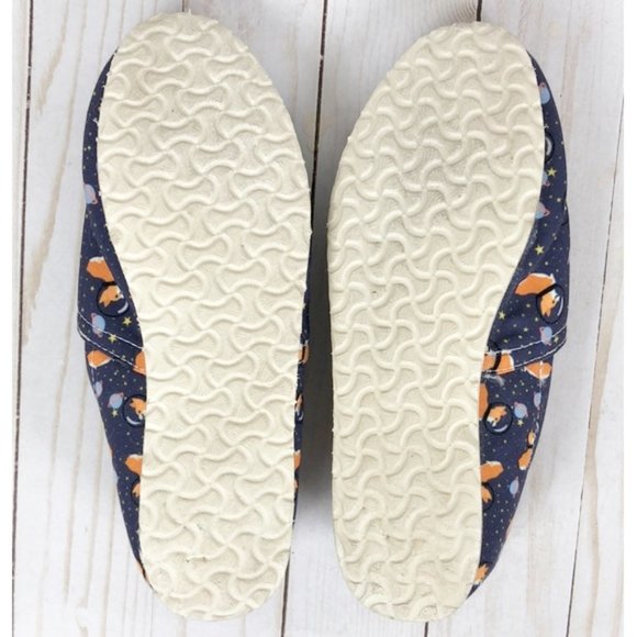 Groove Bags Space Corgi Slip-Ons Ballet Flats Loafers Dog Dogs Puppy Pups Tom's - Picture 12 of 15